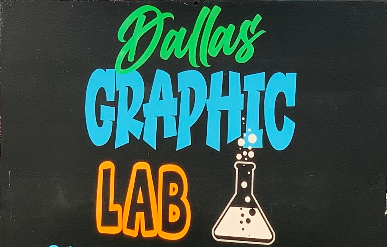 Dallas Graphic Lab sign